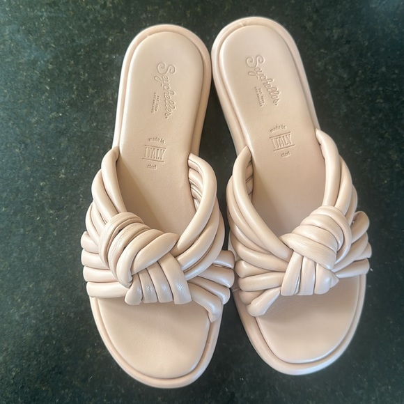 Blush pink Anthropologie Seychelles sandals - Picture 2 of 2